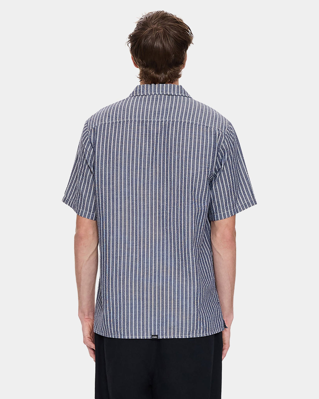Mens Thrills Gardens Stripe Short Sleeve Shirt