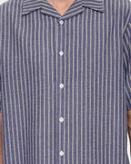 Mens Thrills Gardens Stripe Short Sleeve Shirt