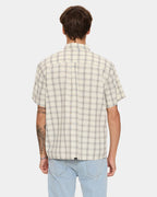 Mens Touch The Sky Check Short Sleeve Shirt