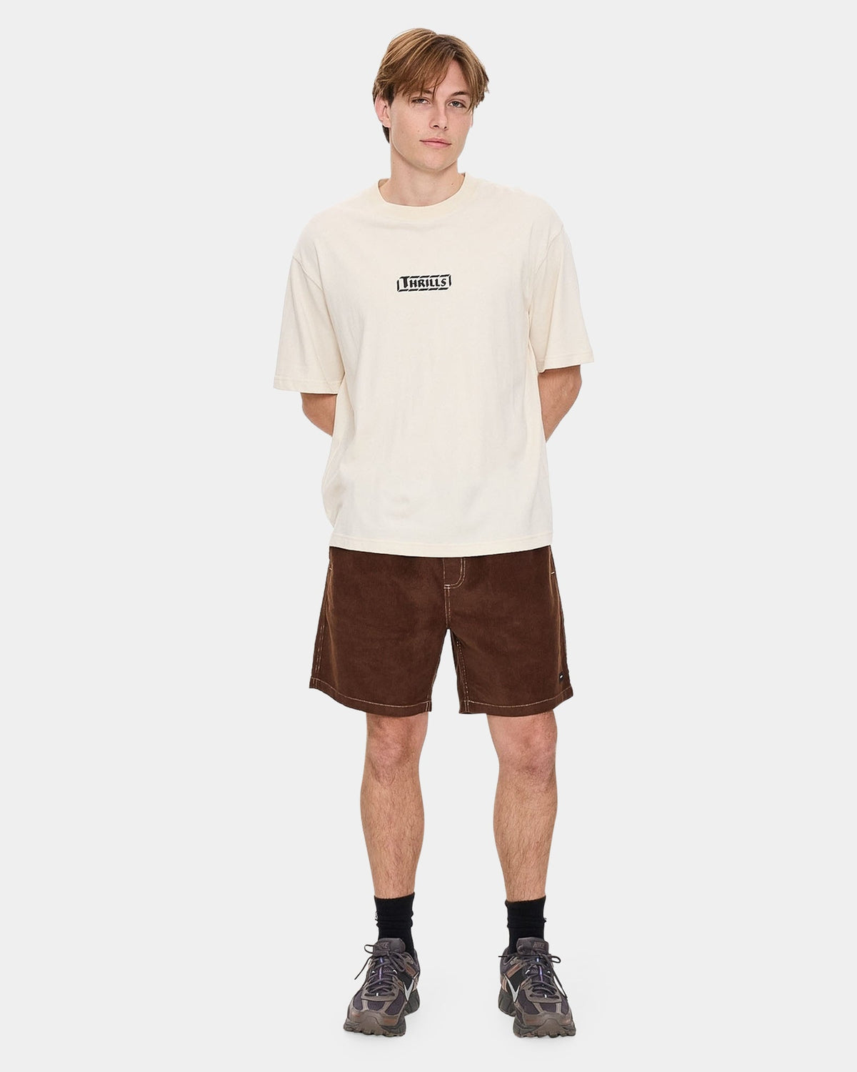 Mens Thrills Paradise Cord Walkshorts