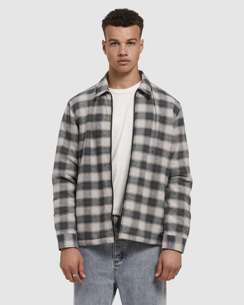 MENS BARRIO QUILT FLANNEL JACKET