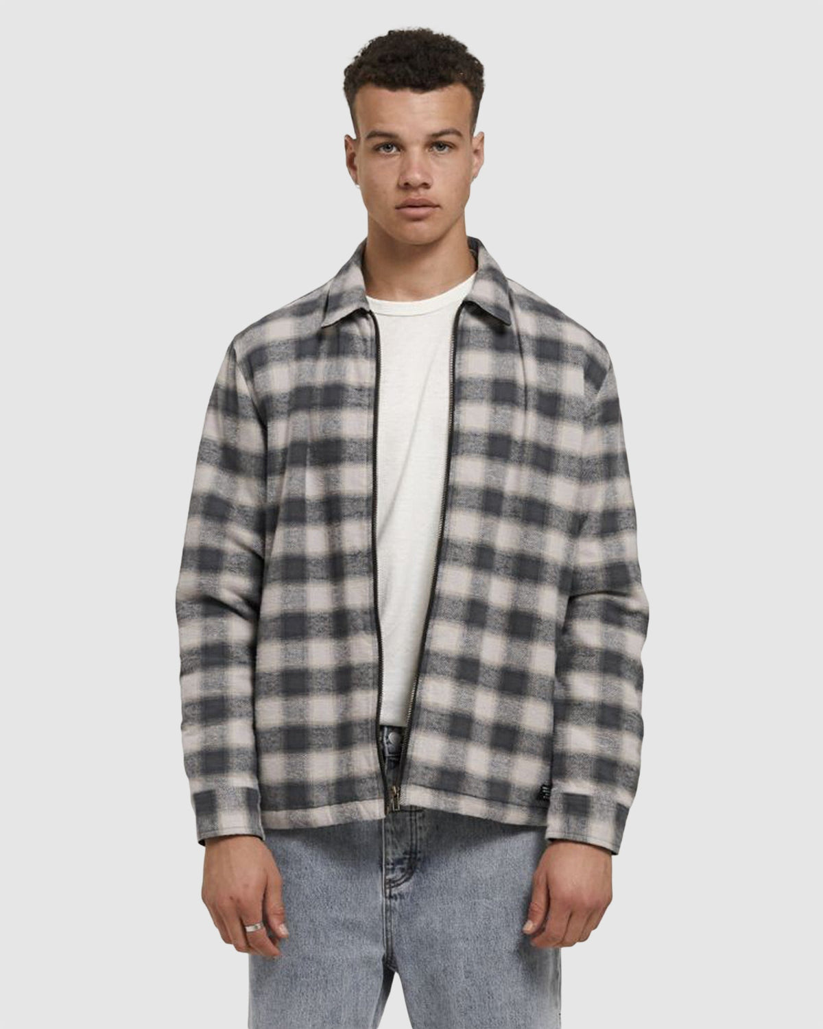 MENS BARRIO QUILT FLANNEL JACKET