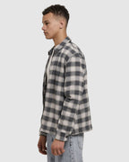 MENS BARRIO QUILT FLANNEL JACKET