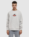 MENS CHARIOT OVAL OVERSIZED RAGLAN CREW