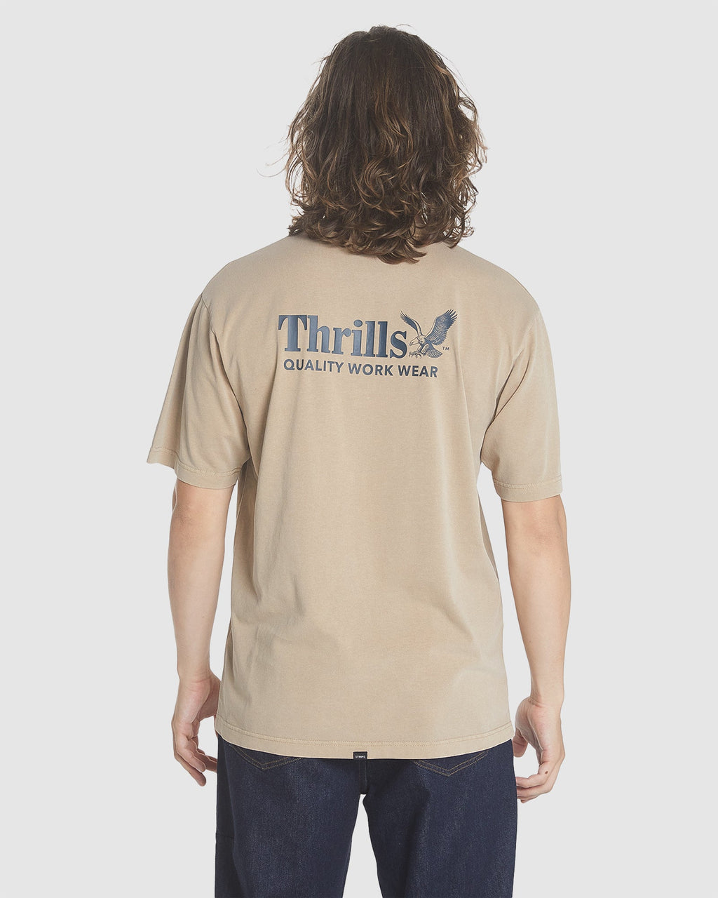 MENS THRILLS WORKWEAR OVERSIZED FIT T-SHIRT