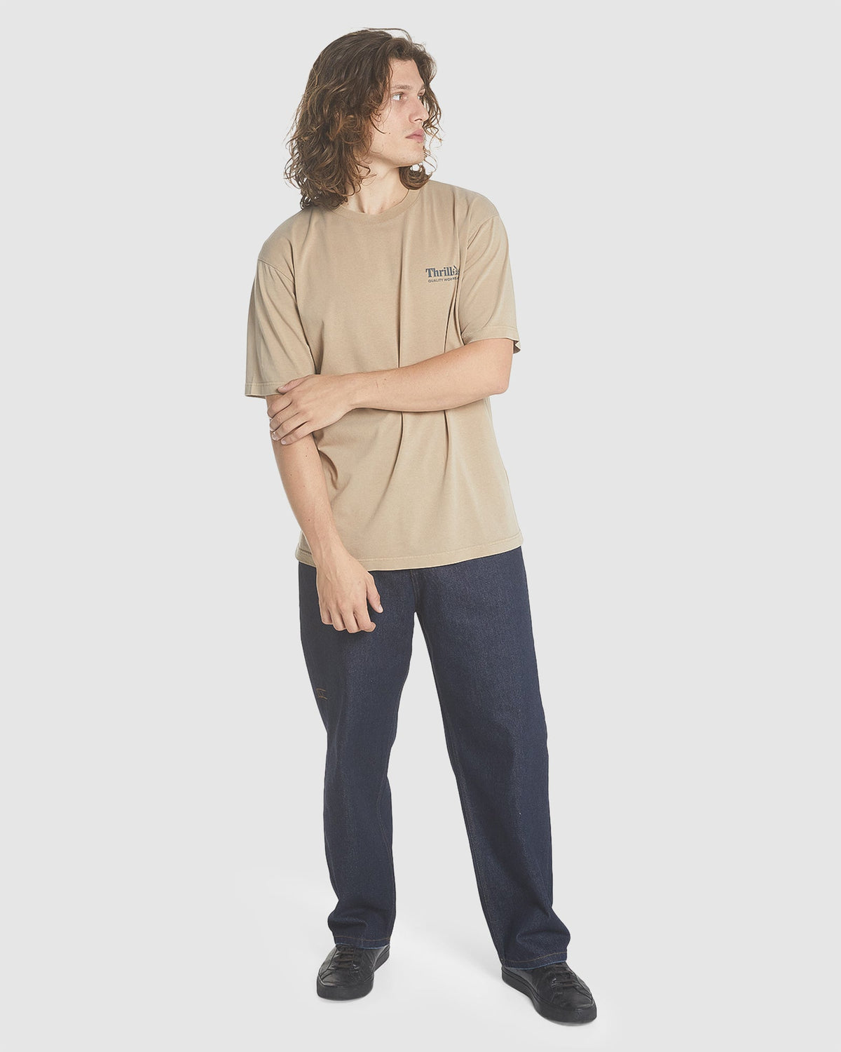 MENS THRILLS WORKWEAR OVERSIZED FIT T-SHIRT