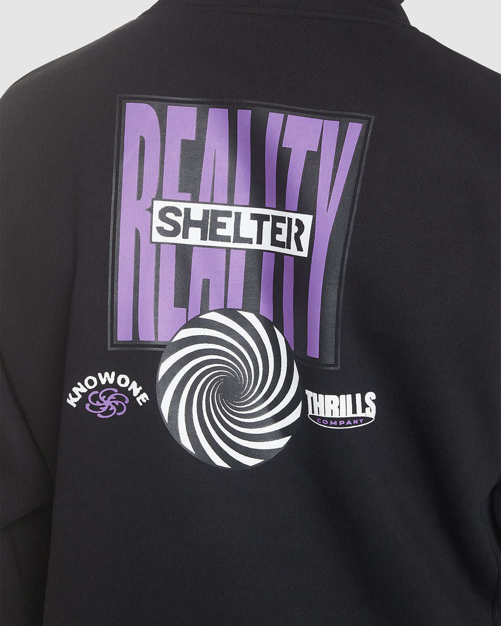MENS SHELTER REALITY SLOUCH PULLOVER HOODIE