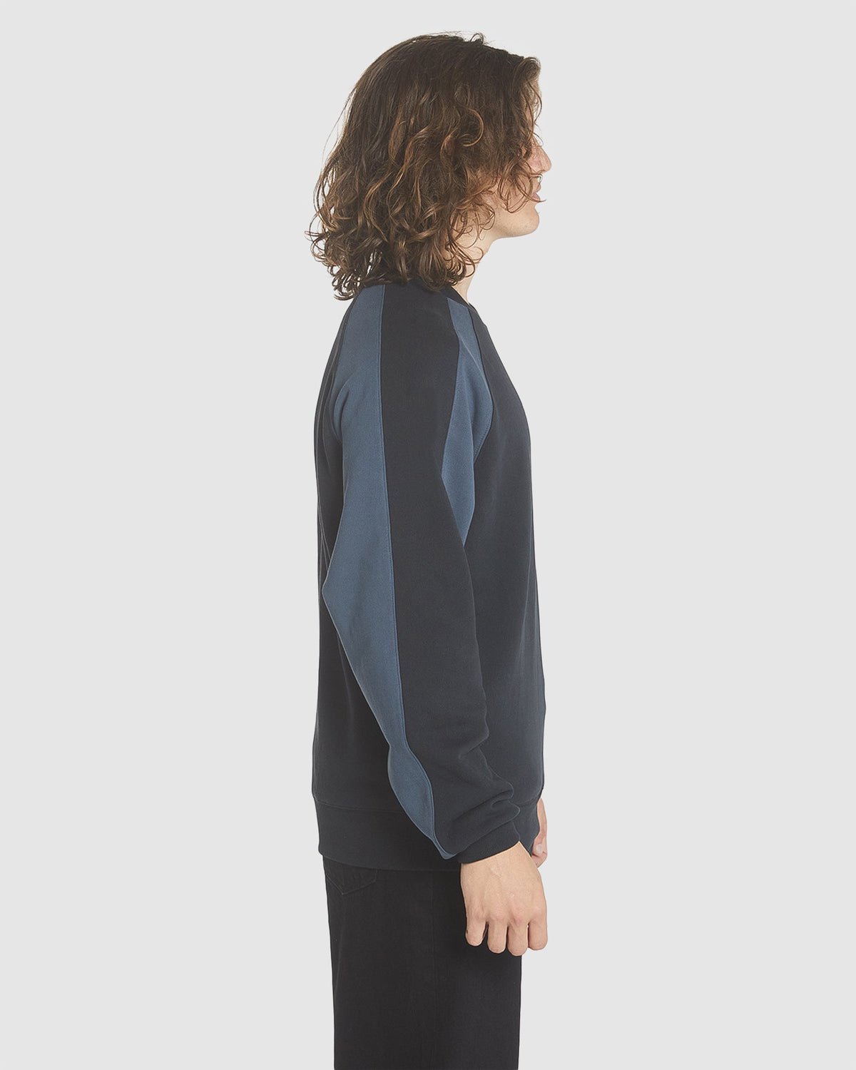 MENS SPHERE OVERSIZE RAGLAN CREW