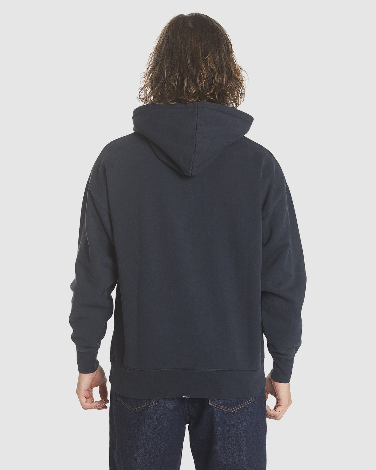 MENS THROTTLE SLOUCH PULLOVER HOODIE