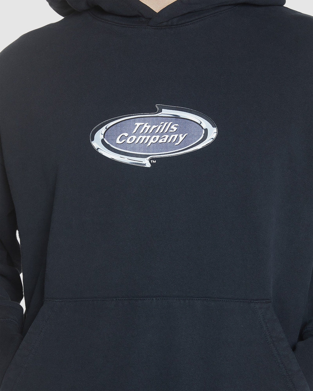 MENS THROTTLE SLOUCH PULLOVER HOODIE