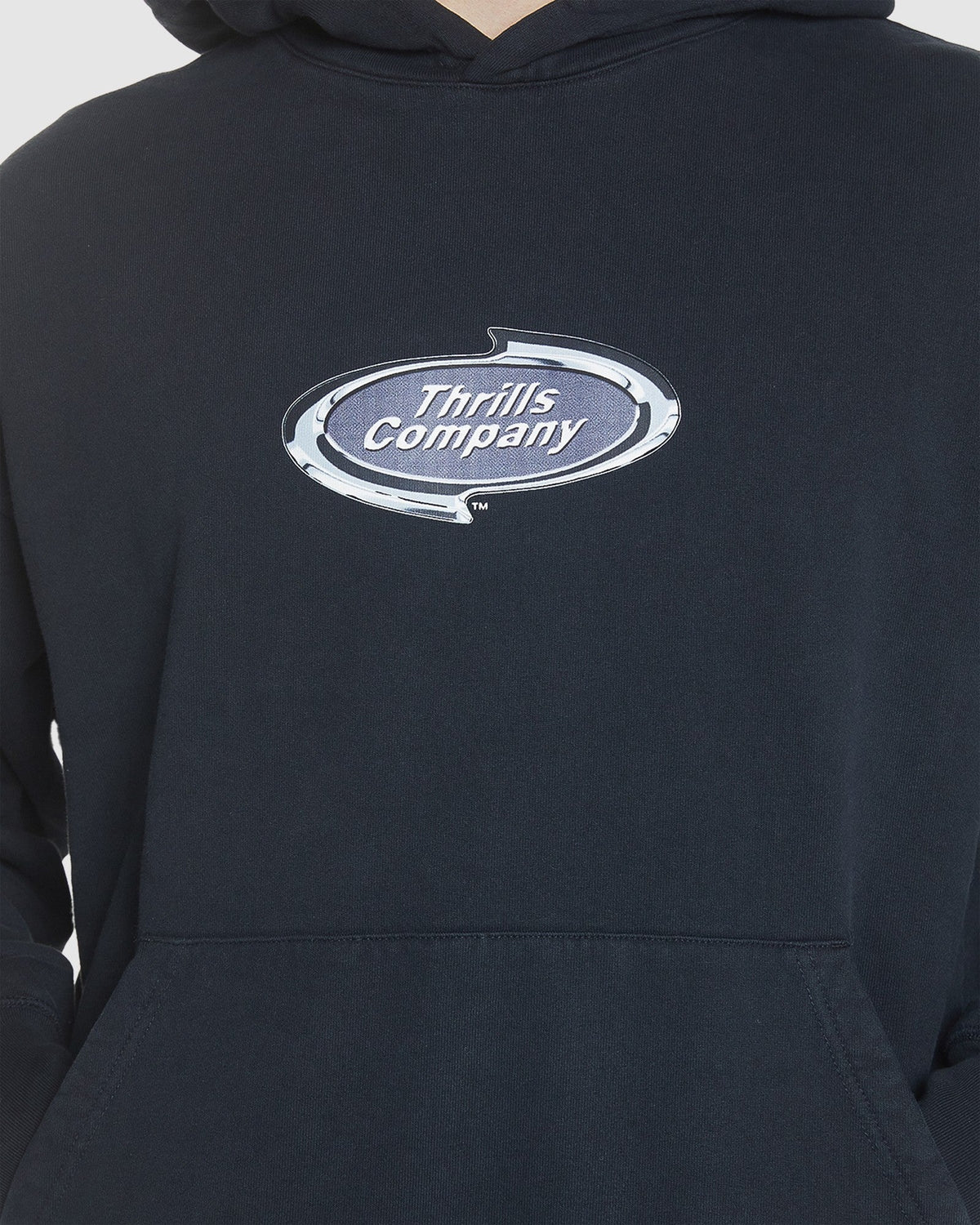 MENS THROTTLE SLOUCH PULLOVER HOODIE