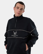 Mens Glory Quarter Zip Fleece Jumper