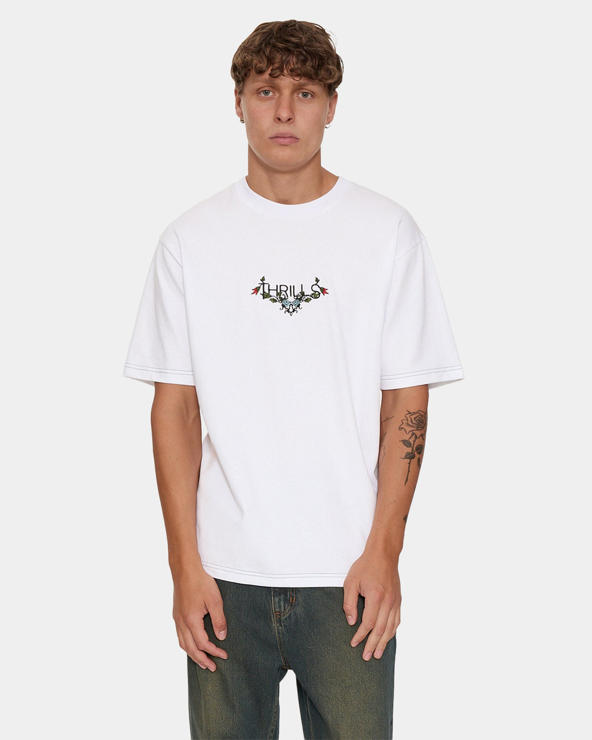 Mens Ornate Levels Oversized T-Shirt