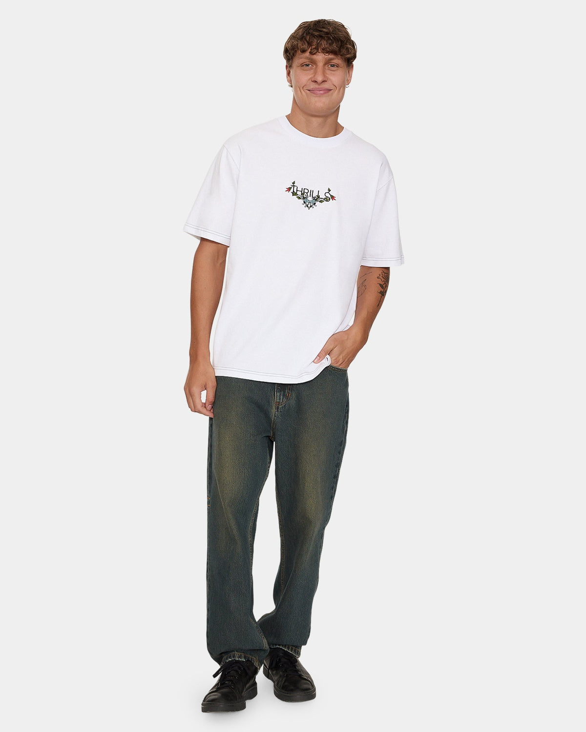 Mens Ornate Levels Oversized T-Shirt