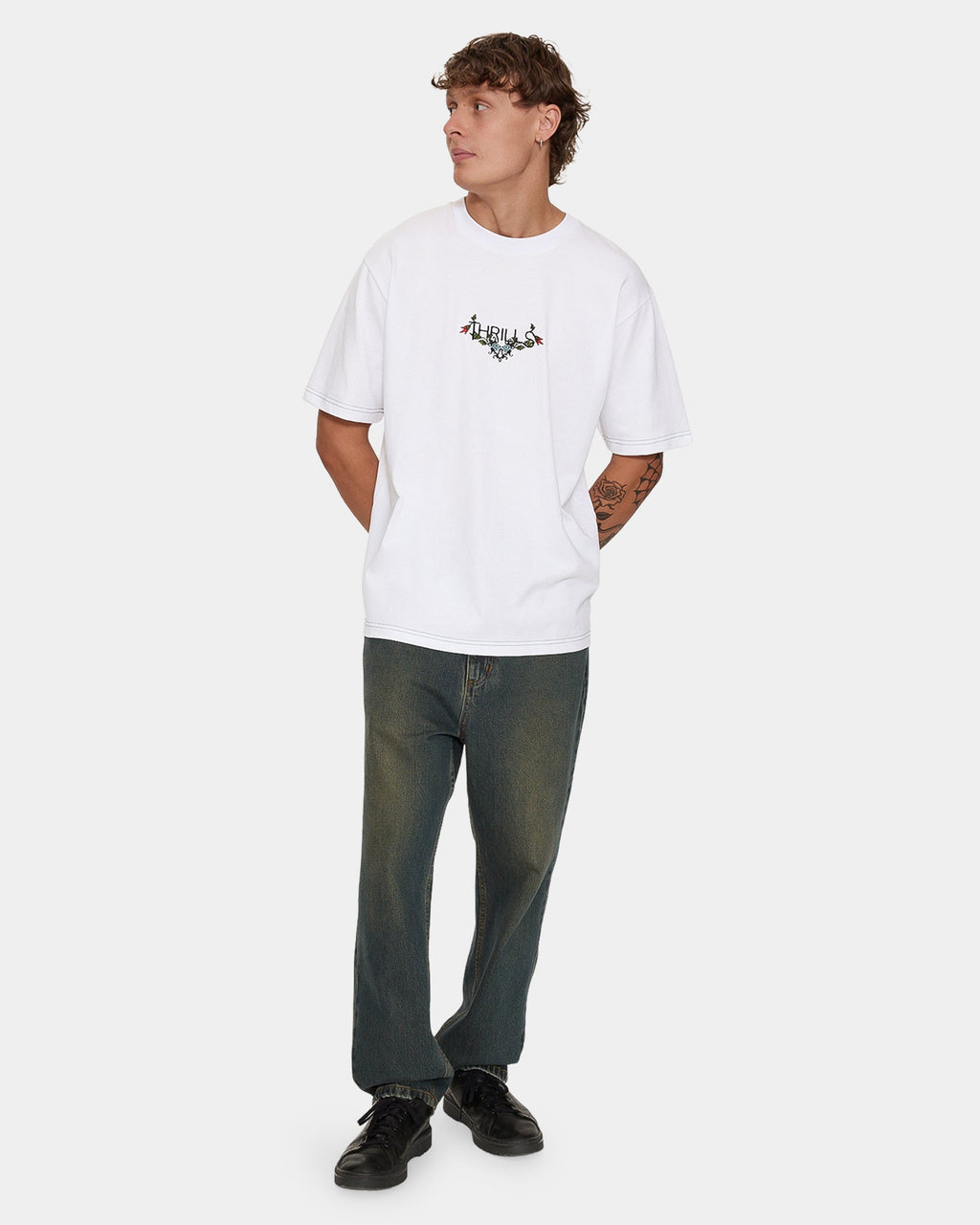 Mens Ornate Levels Oversized T-Shirt