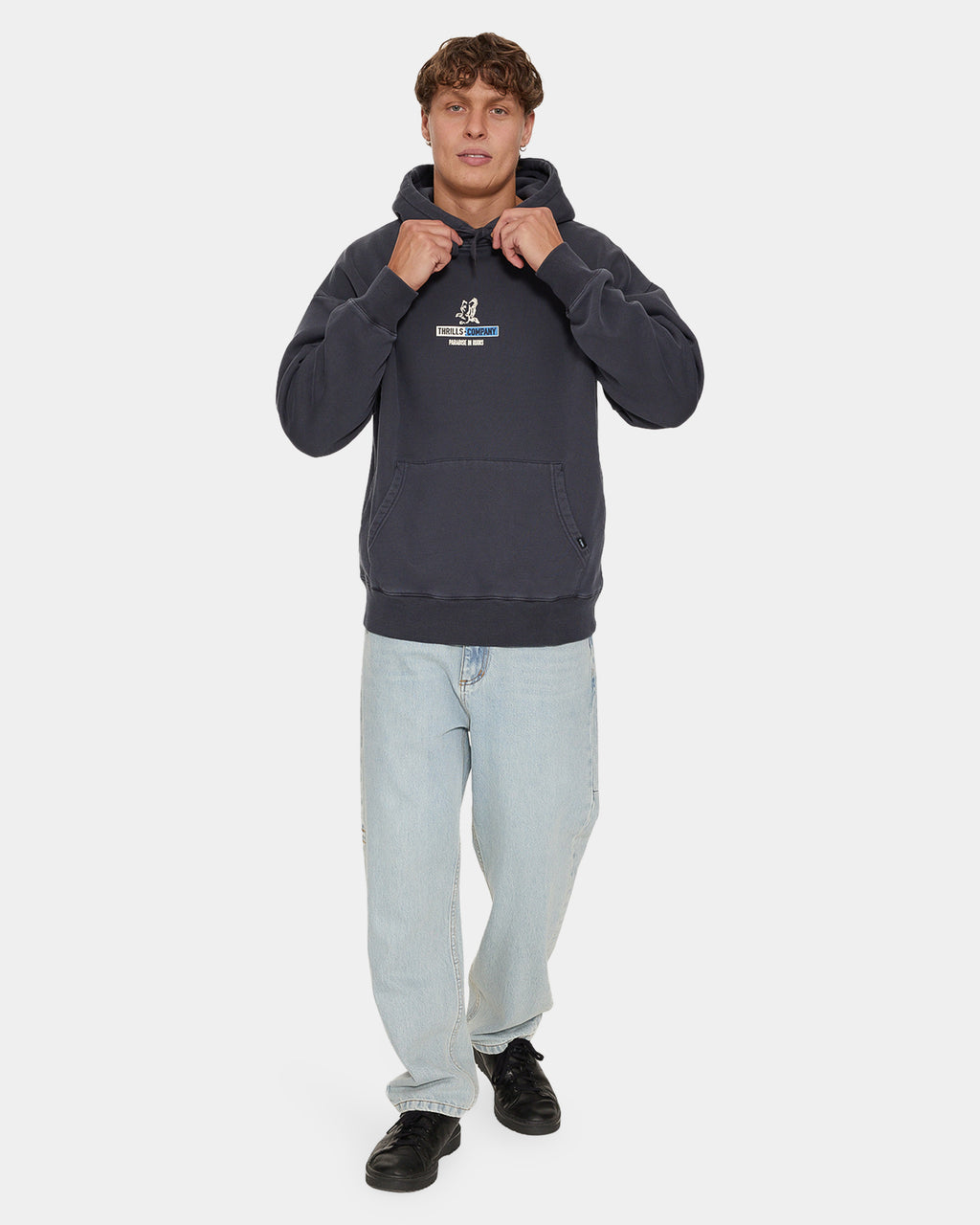 RISEN SLOUCH PULL ON HOOD 110