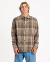 Mens Scribe Plaid Long Sleeve Shirt