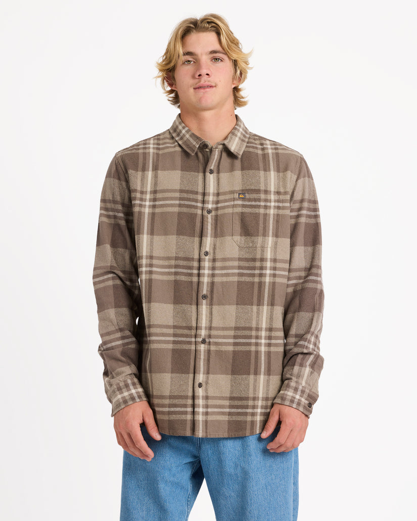 Mens Scribe Plaid Long Sleeve Shirt