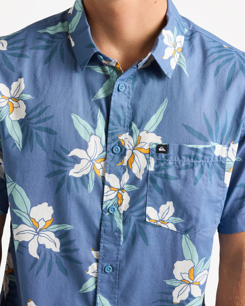 Mens Apero Classic Floral Short Sleeve Shirt