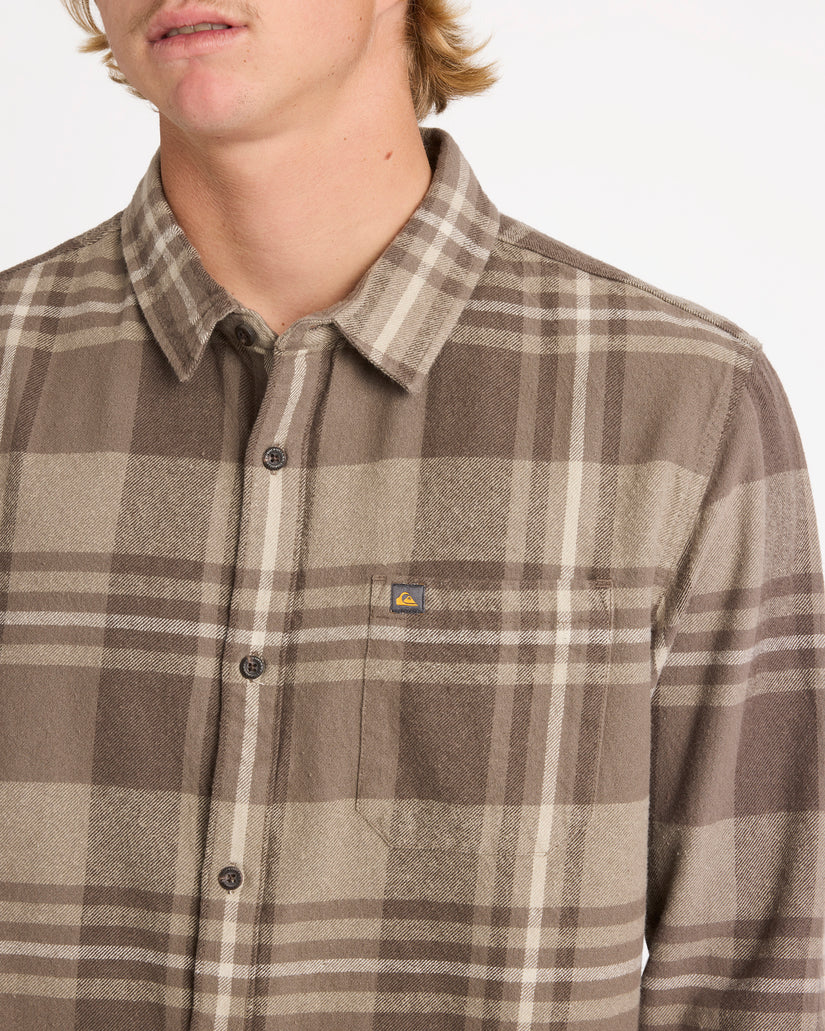 Mens Scribe Plaid Long Sleeve Shirt