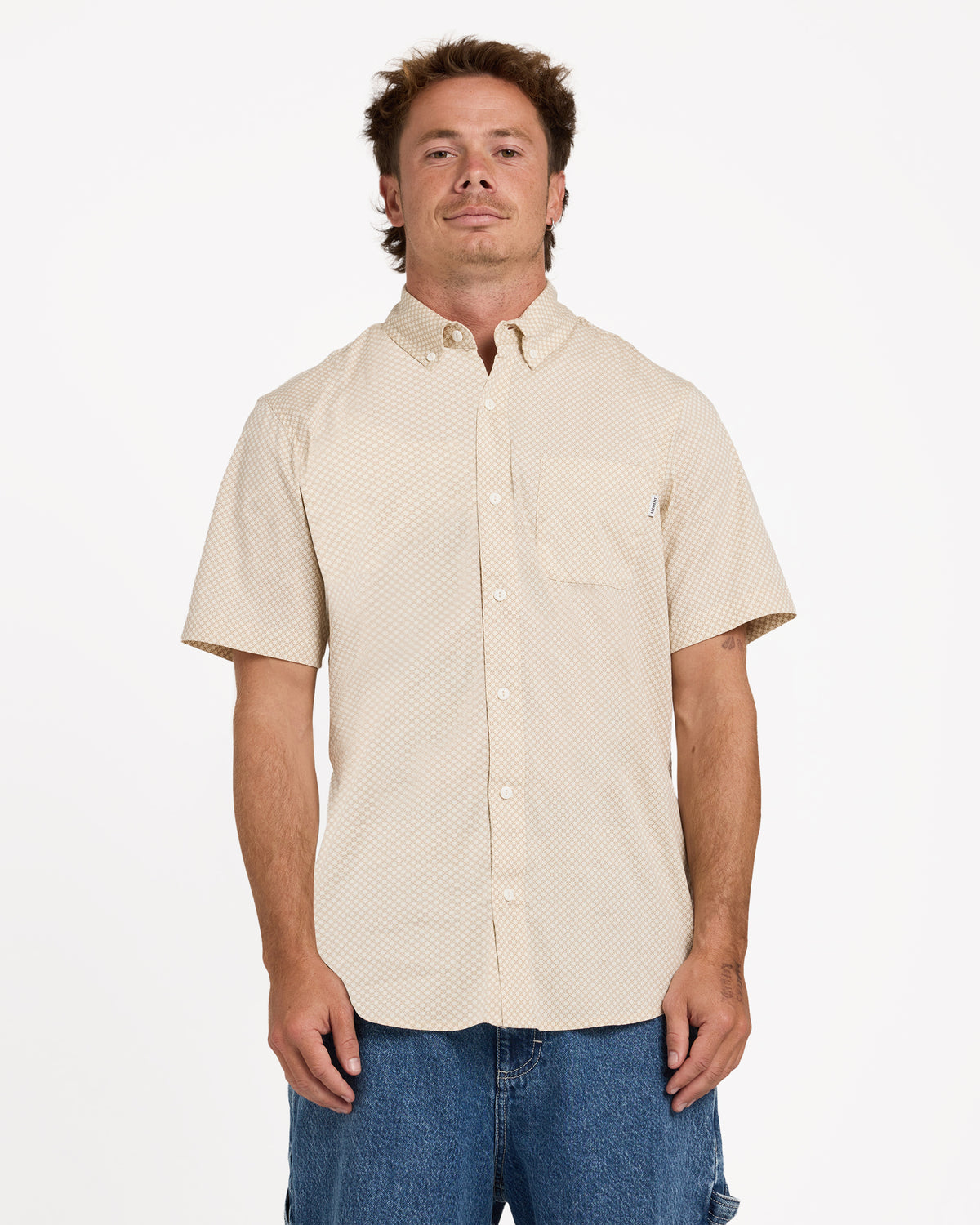 Mens Beyond 2 Short Sleeve Shirt