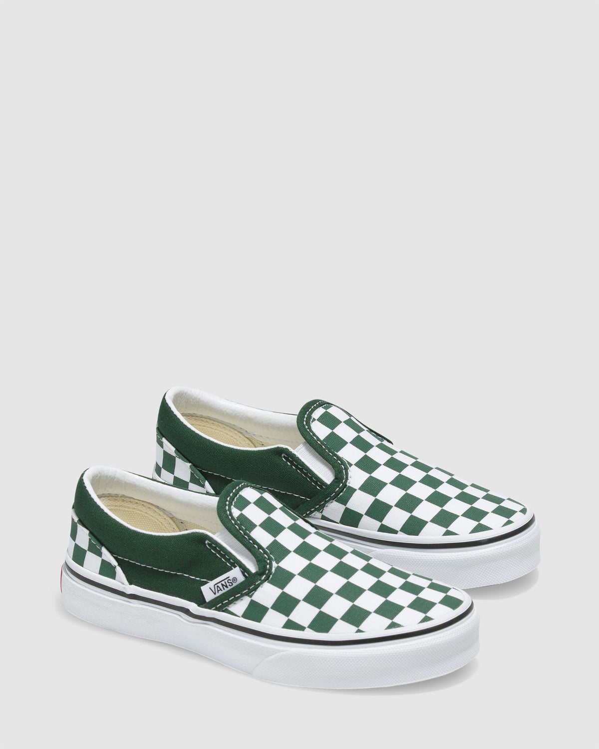 Boys Color Theory Checker Classic Slip-Op Shoes