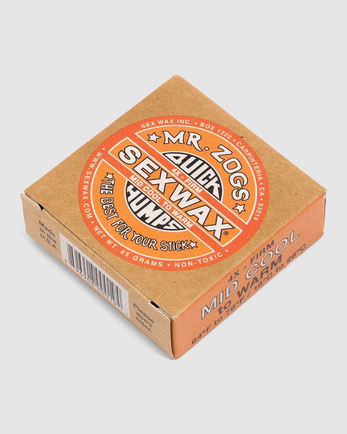 Quick Humps Sexwax Orange Surf Wax
