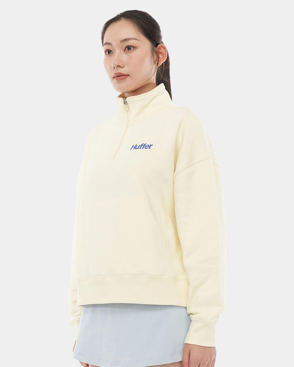 WOMENS OFF COURT QUARTER ZIP