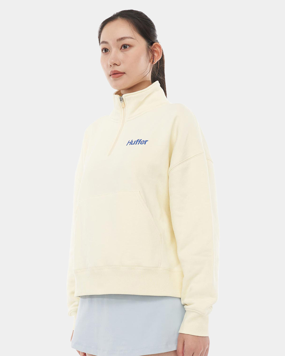 WOMENS OFF COURT QUARTER ZIP