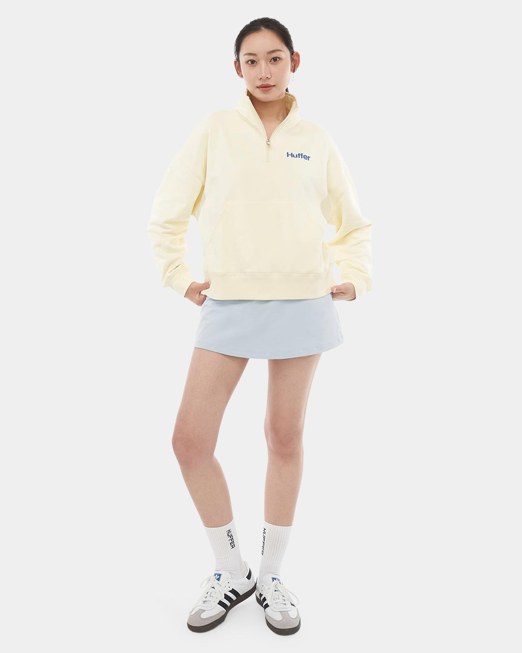 WOMENS OFF COURT QUARTER ZIP