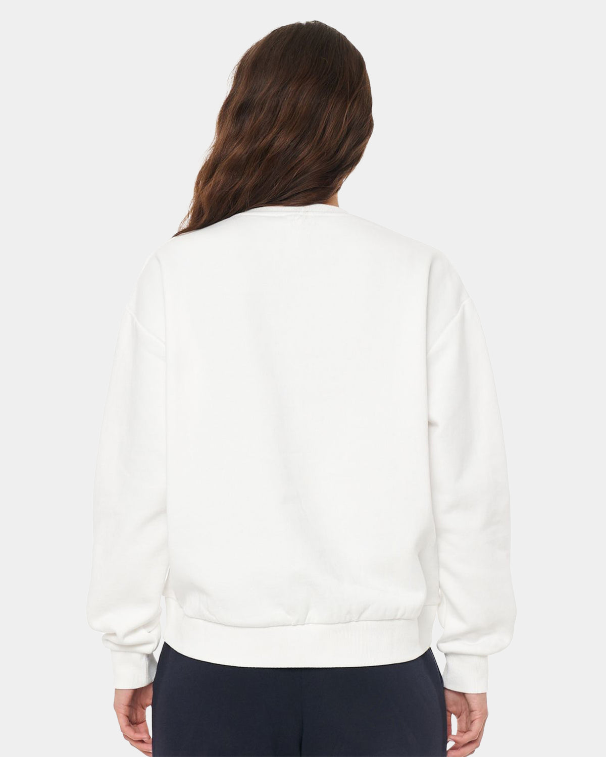 WOMENS RINGS SLOUCH CREW NECK