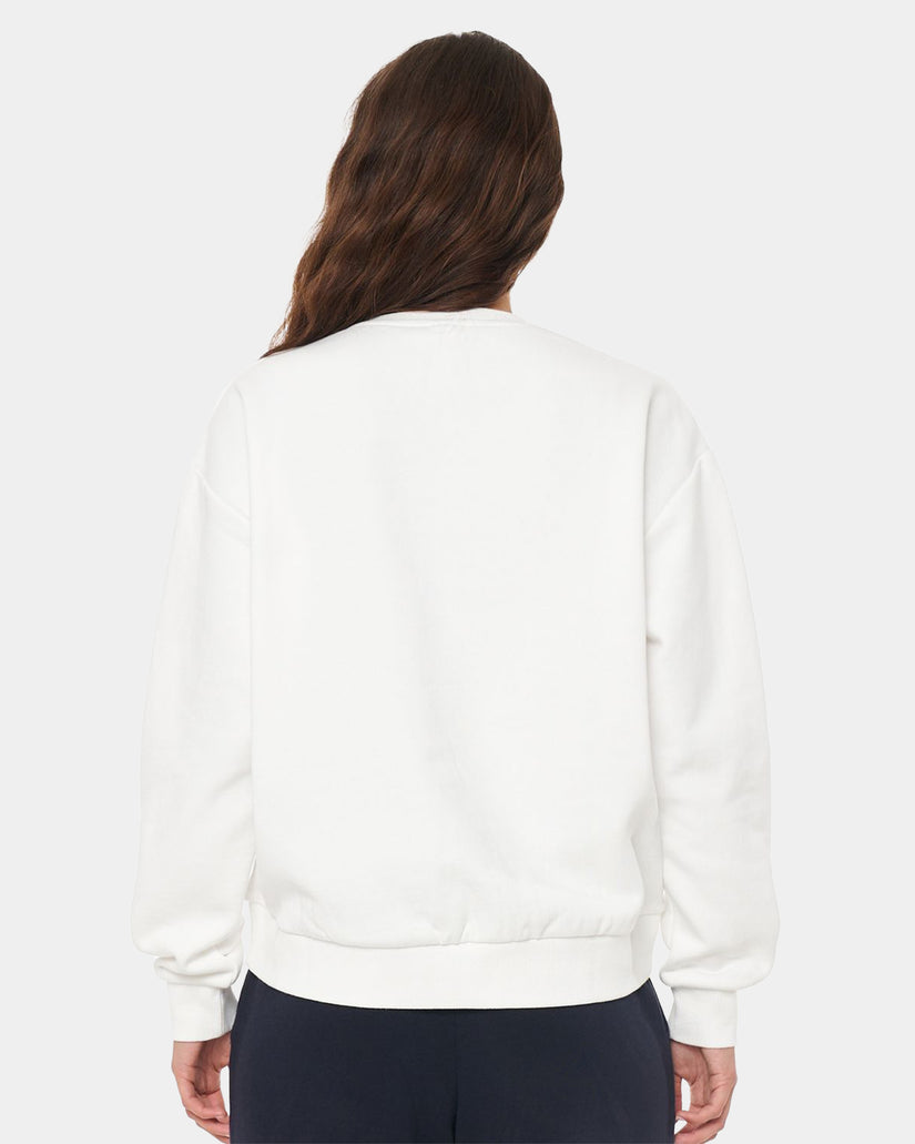 WOMENS RINGS SLOUCH CREW NECK