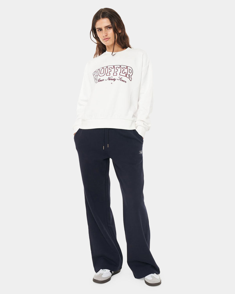 WOMENS RINGS SLOUCH CREW NECK