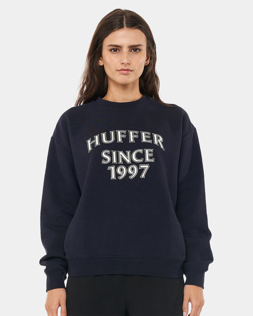 WOMENS TRIANGLE RELAXED CREW