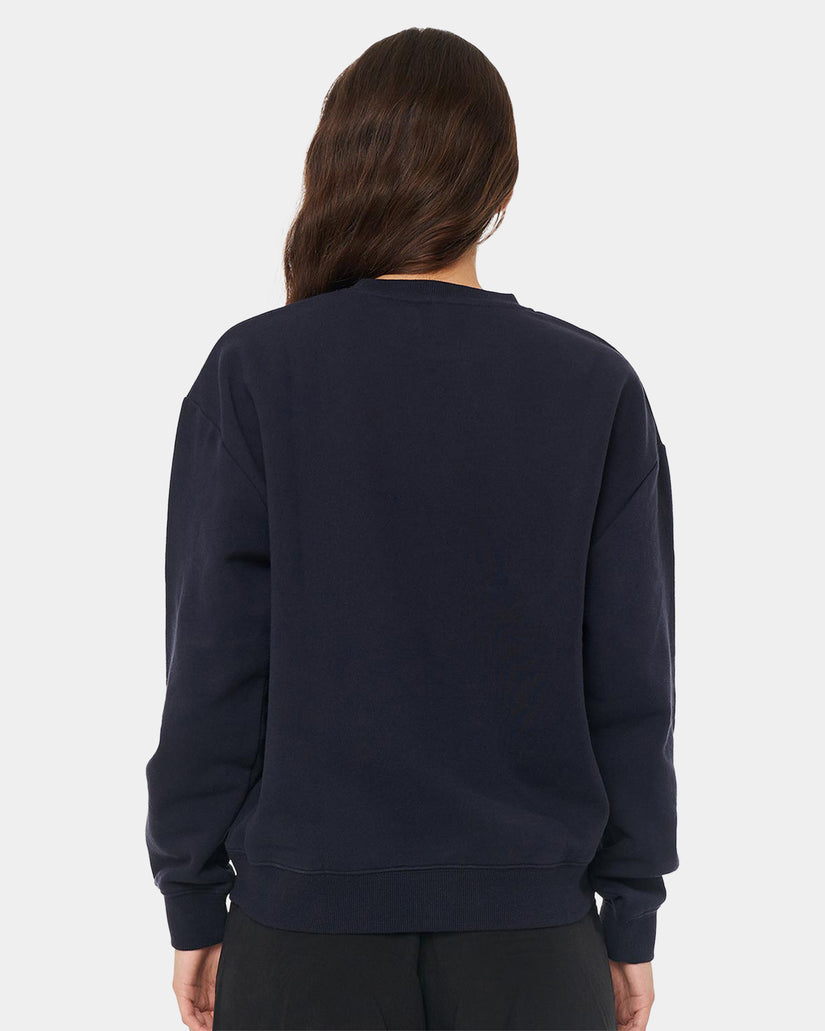 WOMENS TRIANGLE RELAXED CREW