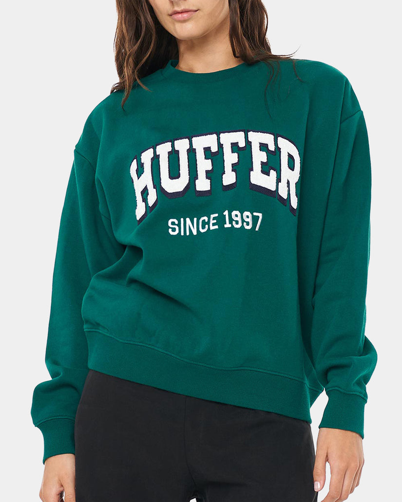 WOMENS RELAXED CREW NECK