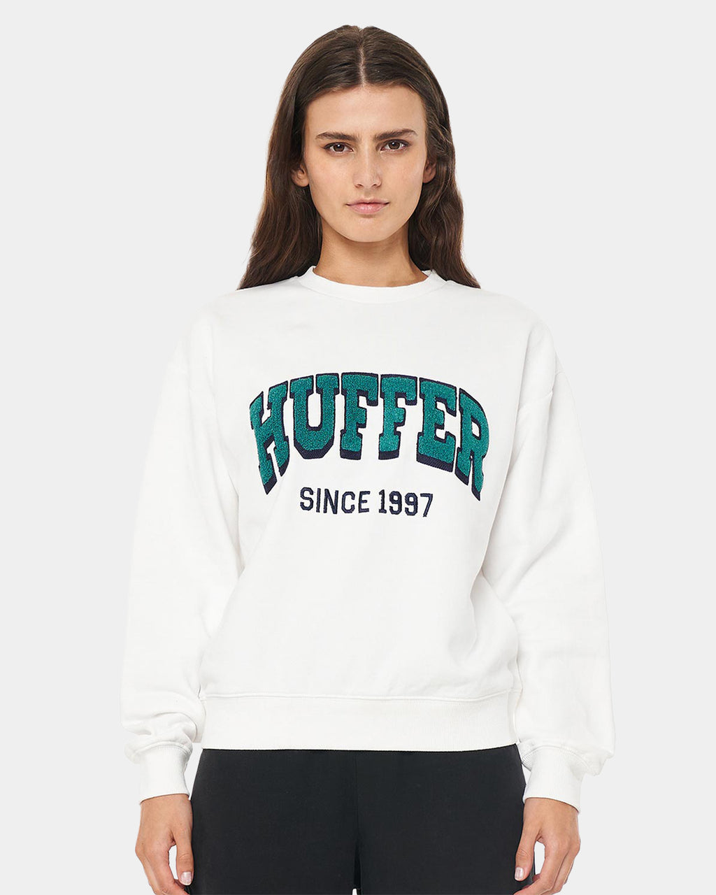 WOMENS RELAXED CREW NECK