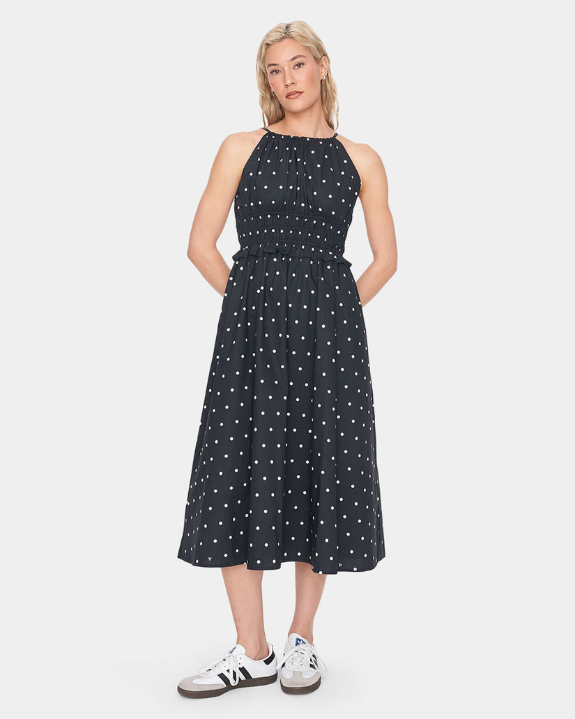 WOMENS BARDOT JEANNE MIDI DRESS