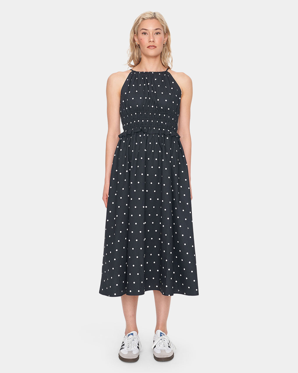 WOMENS BARDOT JEANNE MIDI DRESS