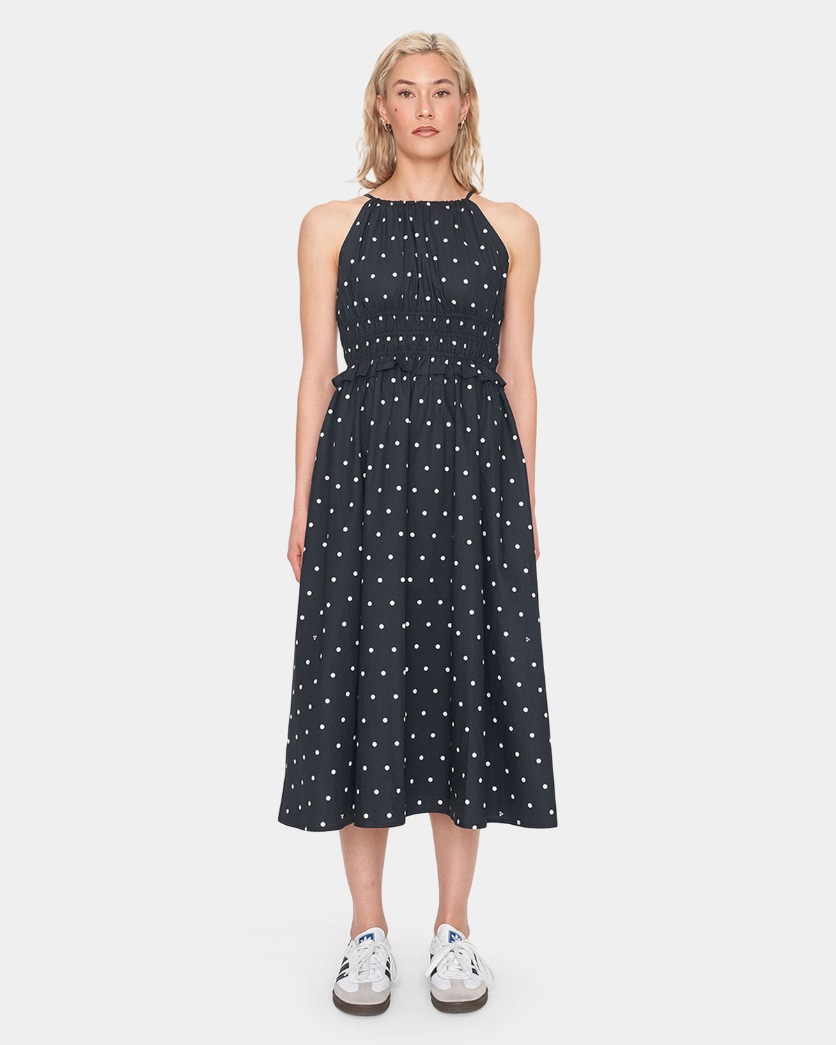 WOMENS BARDOT JEANNE MIDI DRESS