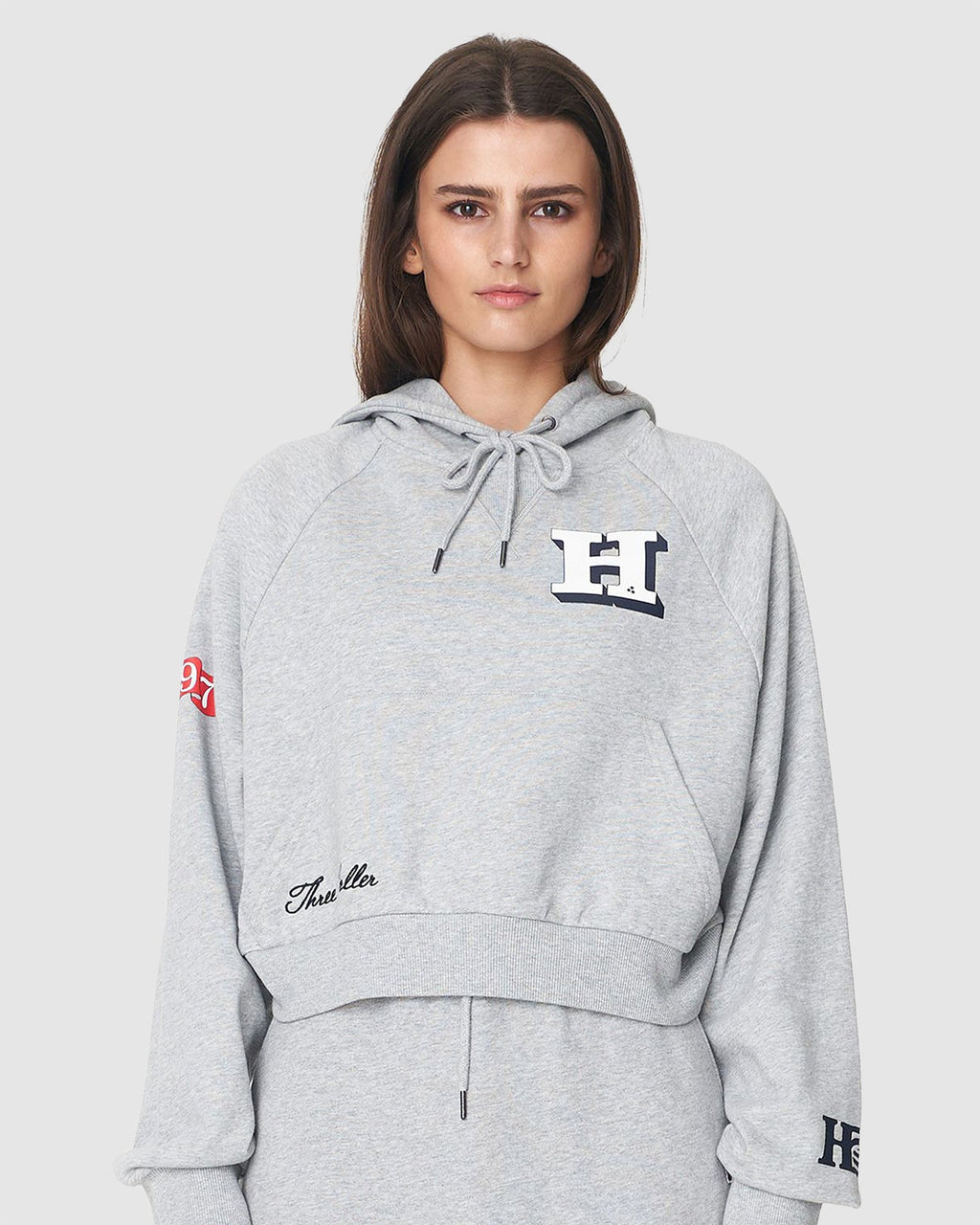 WOMENS 3 BALLER AVERY CROP HOODIE