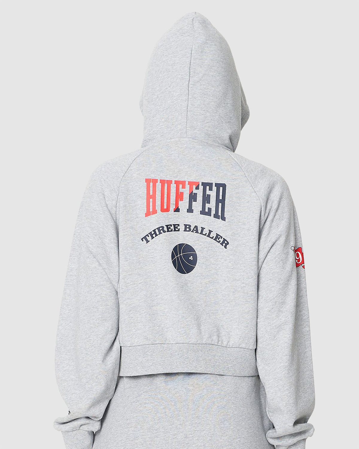 WOMENS 3 BALLER AVERY CROP HOODIE