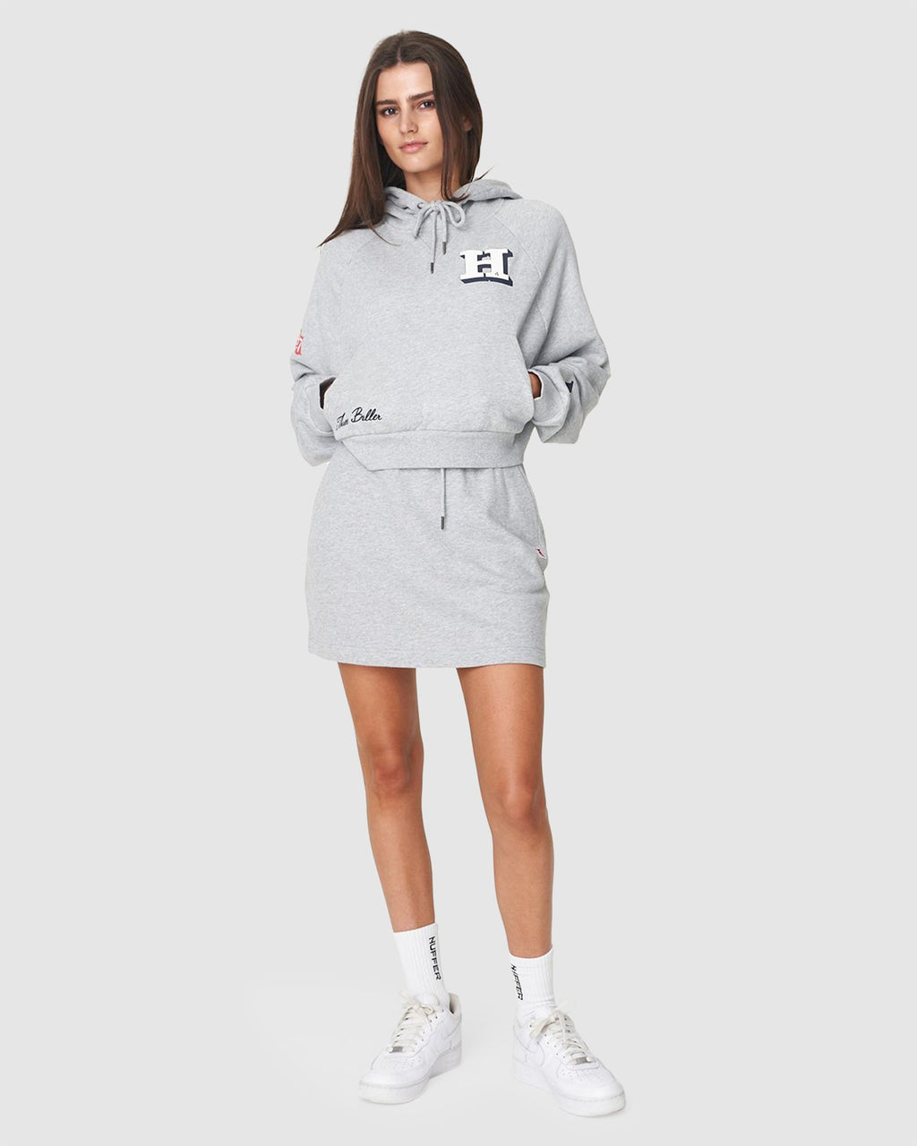 WOMENS 3 BALLER AVERY CROP HOODIE