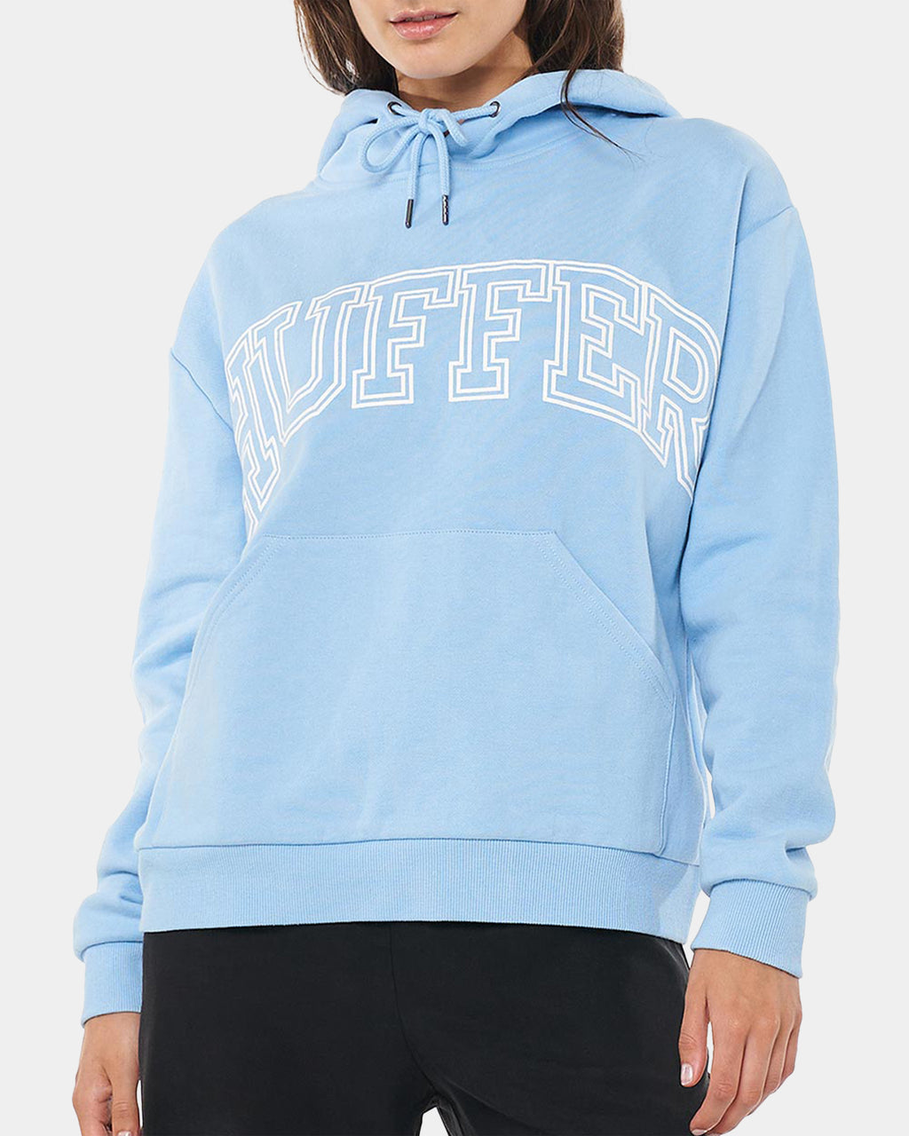 WOMENS SLOUCH PULLOVER HOODIE
