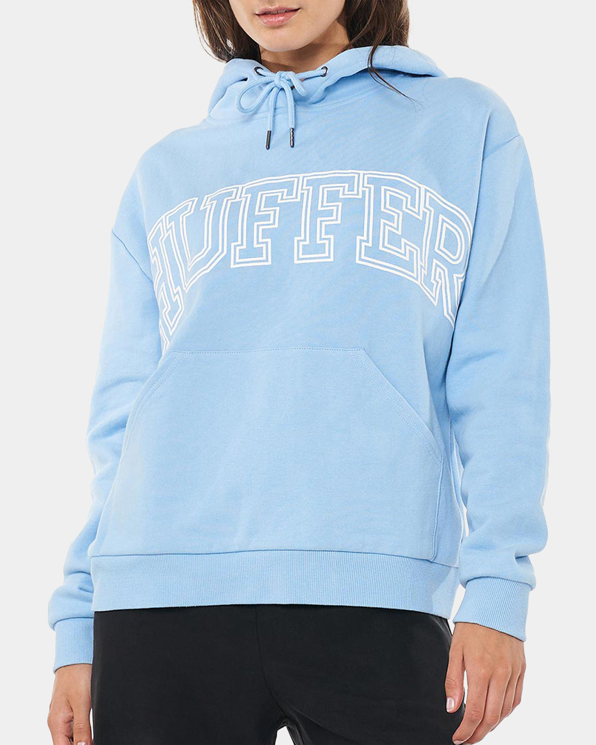 WOMENS SLOUCH PULLOVER HOODIE