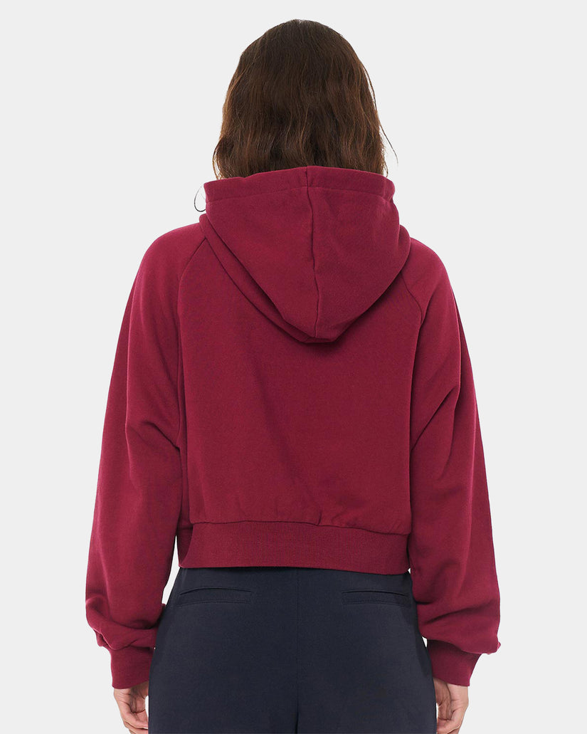 WOMENS 3 BALLER AVERY CROPPED PULLOVER HOODIE