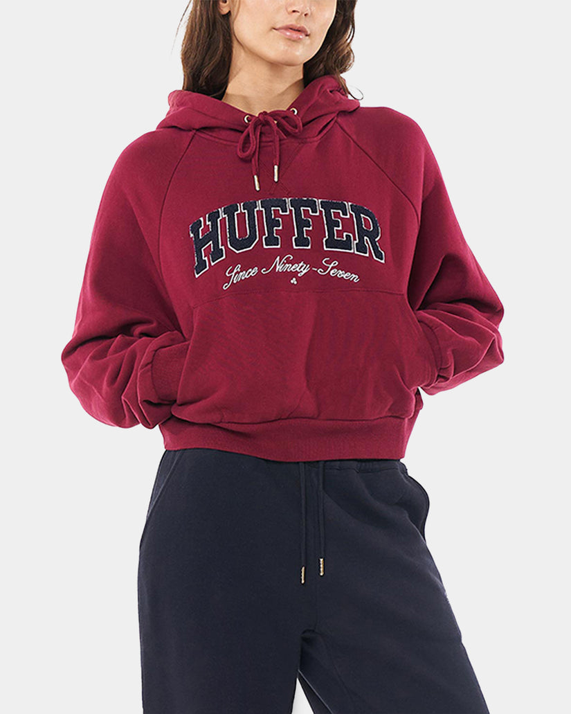 WOMENS 3 BALLER AVERY CROPPED PULLOVER HOODIE