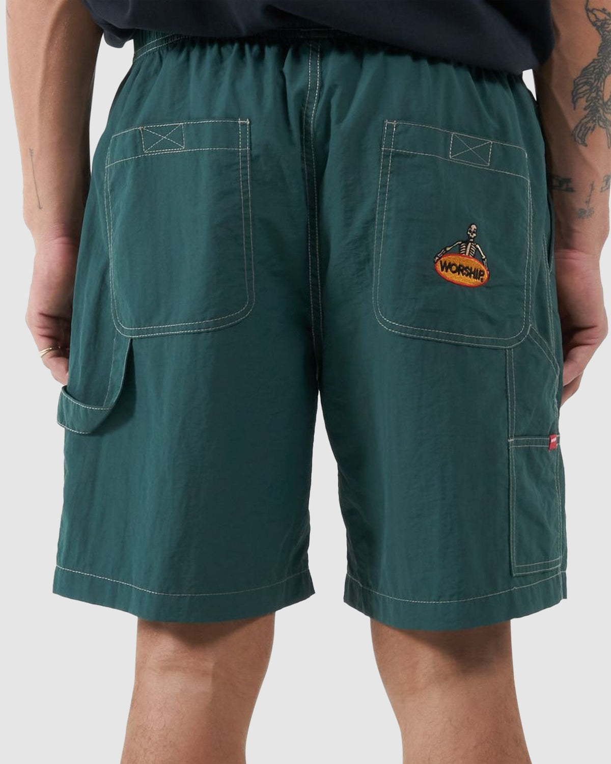 MENS LAY DOUBT NYLON CARPENTER SHORTS