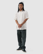 MENS BARE STRIPE SHORT SLEEVE SHIRT