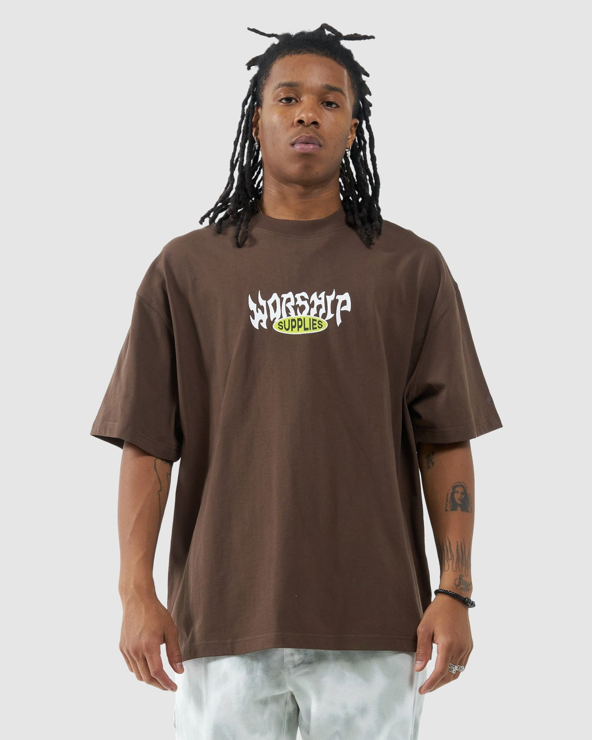 MENS MONUMENST BOX FIT OVERSIZE T-SHIRT